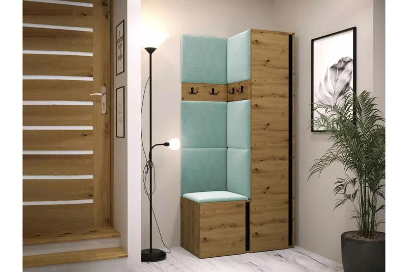 Dunvegan Highboard Black - Säilytys - Kaappi - Säilytyskaappi