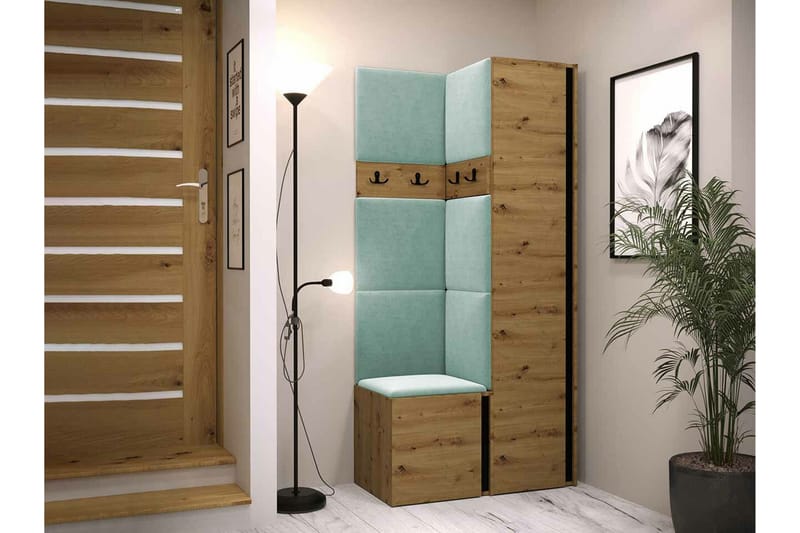 Dunvegan Highboard Black - Säilytys - Kaappi - Säilytyskaappi