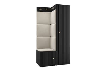 Dunvegan Highboard Black - Säilytys - Kaappi - Säilytyskaappi