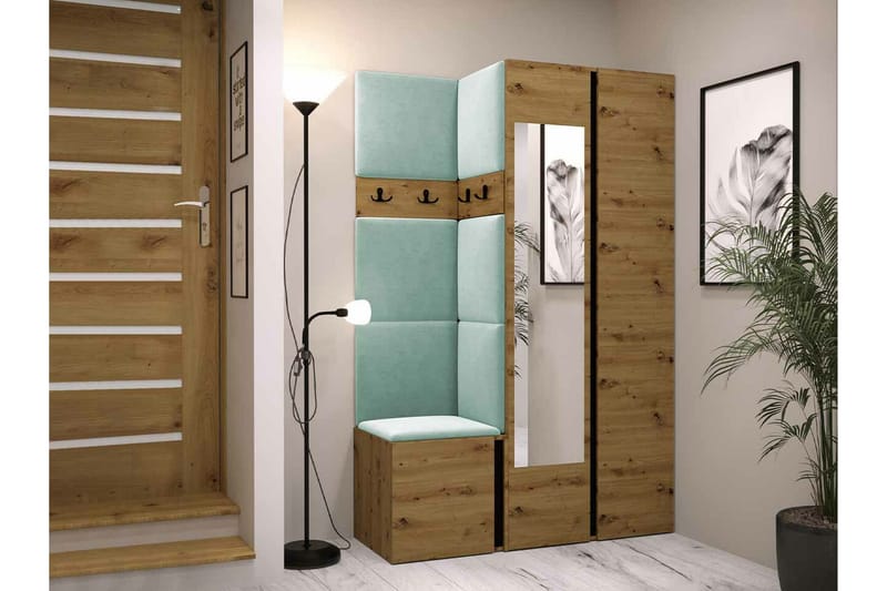 Dunvegan Highboard Black - Säilytys - Kaappi - Säilytyskaappi