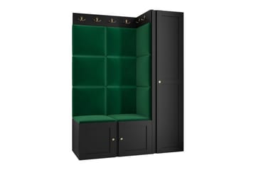 Dunvegan Highboard Black - Säilytys - Kaappi - Säilytyskaappi