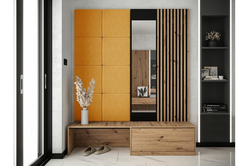 Dunvegan Highboard Black - Säilytys - Kaappi - Säilytyskaappi