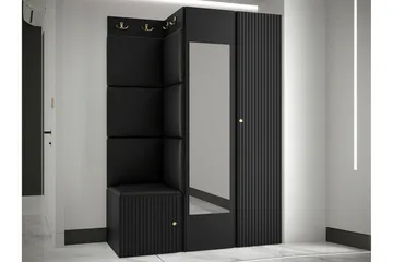 Dunvegan Highboard Black - Säilytys - Kaappi - Säilytyskaappi