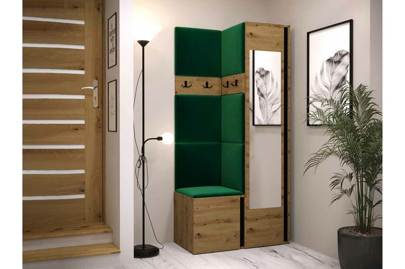 Dunvegan Highboard Black - Säilytys - Kaappi - Säilytyskaappi