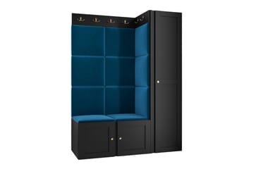 Dunvegan Highboard Black - Säilytys - Kaappi - Säilytyskaappi
