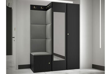 Dunvegan Highboard Black - Säilytys - Kaappi - Säilytyskaappi