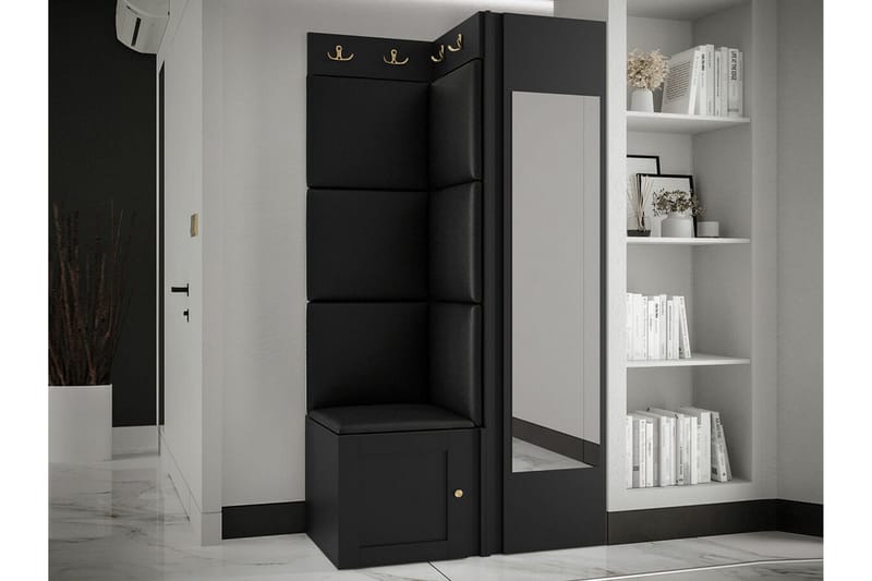 Dunvegan Highboard Black - Säilytys - Kaappi - Säilytyskaappi