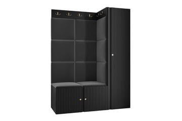 Dunvegan Highboard Black - Säilytys - Kaappi - Säilytyskaappi