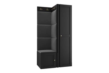 Dunvegan Highboard Black - Säilytys - Kaappi - Säilytyskaappi