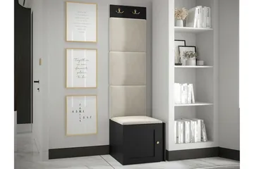 Dunvegan Highboard Black - Säilytys - Kaappi - Säilytyskaappi