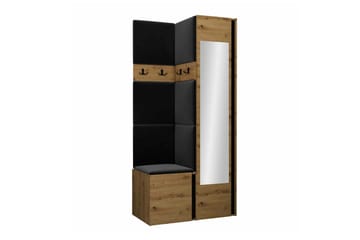 Dunvegan Highboard Black - Säilytys - Kaappi - Säilytyskaappi