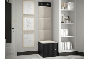 Dunvegan Highboard Black - Säilytys - Kaappi - Säilytyskaappi