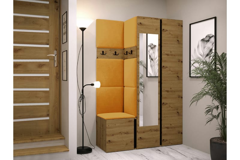 Dunvegan Highboard Black - Säilytys - Kaappi - Säilytyskaappi