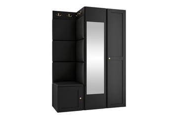 Dunvegan Highboard Black - Säilytys - Kaappi - Säilytyskaappi