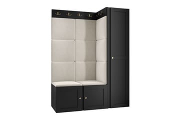 Dunvegan Highboard Black - Säilytys - Kaappi - Säilytyskaappi