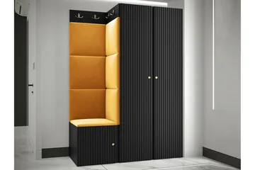 Dunvegan Highboard Black - Säilytys - Kaappi - Säilytyskaappi