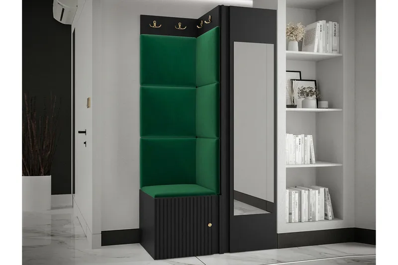 Dunvegan Highboard Black - Säilytys - Kaappi - Säilytyskaappi