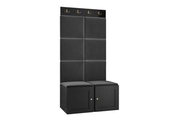 Dunvegan Highboard Black - Säilytys - Kaappi - Säilytyskaappi