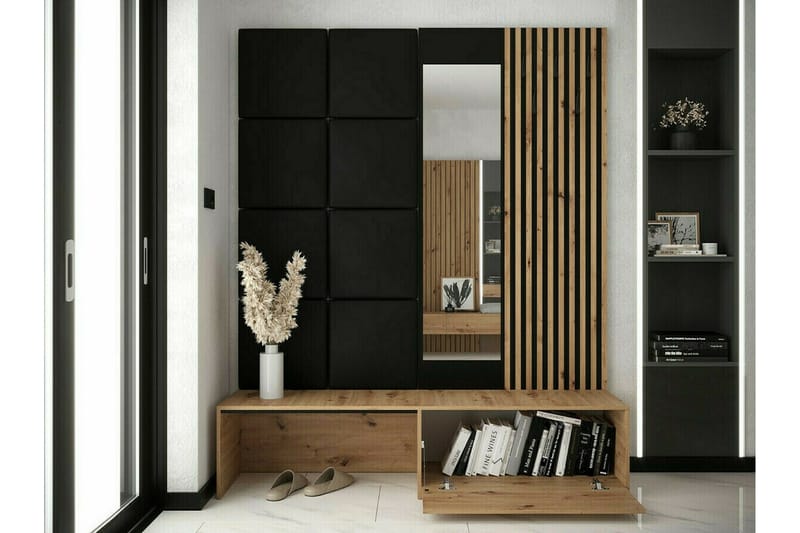 Dunvegan Highboard Black - Säilytys - Kaappi - Säilytyskaappi