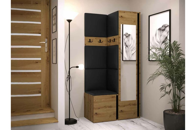 Dunvegan Highboard Black - Säilytys - Kaappi - Säilytyskaappi