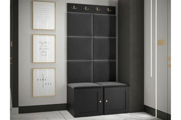 Dunvegan Highboard Black - Säilytys - Kaappi - Säilytyskaappi