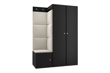 Dunvegan Highboard Black - Säilytys - Kaappi - Säilytyskaappi