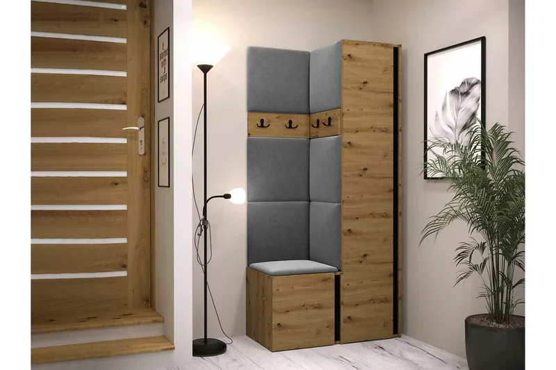 Dunvegan Highboard Black - Säilytys - Kaappi - Säilytyskaappi