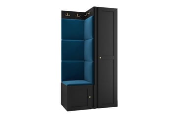 Dunvegan Highboard Black - Säilytys - Kaappi - Säilytyskaappi