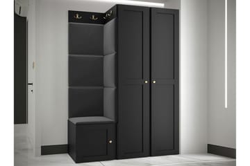 Dunvegan Highboard Black - Säilytys - Kaappi - Säilytyskaappi