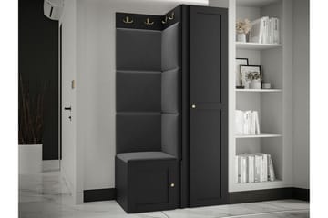 Dunvegan Highboard Black - Säilytys - Kaappi - Säilytyskaappi