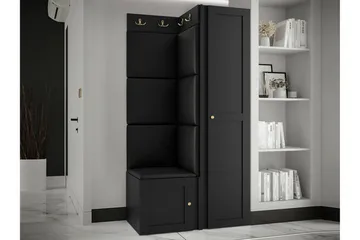 Dunvegan Highboard Black - Säilytys - Kaappi - Säilytyskaappi