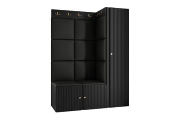 Dunvegan Highboard Black - Säilytys - Kaappi - Säilytyskaappi