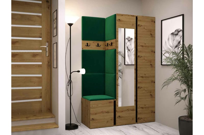 Dunvegan Highboard Black - Säilytys - Kaappi - Säilytyskaappi