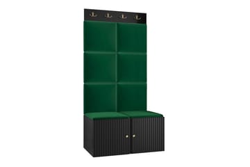 Dunvegan Highboard Black - Säilytys - Kaappi - Säilytyskaappi