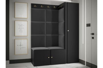 Dunvegan Highboard Black - Säilytys - Kaappi - Säilytyskaappi