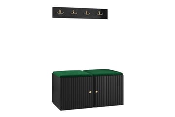 Dunvegan Highboard Black - Säilytys - Kaappi - Säilytyskaappi