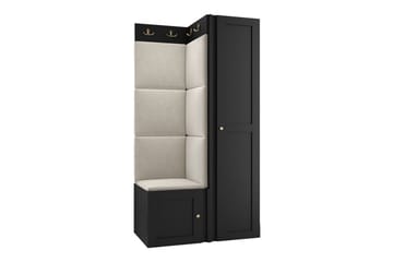 Dunvegan Highboard Black - Säilytys - Kaappi - Säilytyskaappi