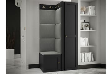 Dunvegan Highboard Black - Säilytys - Kaappi - Säilytyskaappi