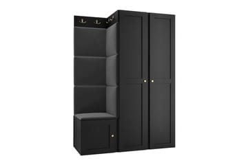Dunvegan Highboard Black - Säilytys - Kaappi - Säilytyskaappi