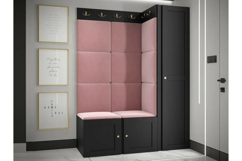 Dunvegan Highboard Black - Säilytys - Kaappi - Säilytyskaappi