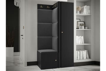 Dunvegan Highboard Black - Säilytys - Kaappi - Säilytyskaappi