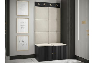 Dunvegan Highboard Black - Säilytys - Kaappi - Säilytyskaappi