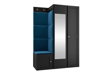 Dunvegan Highboard Black - Säilytys - Kaappi - Säilytyskaappi