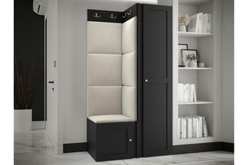 Dunvegan Highboard Black - Säilytys - Kaappi - Säilytyskaappi