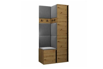 Dunvegan Highboard Black - Säilytys - Kaappi - Säilytyskaappi