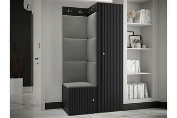 Dunvegan Highboard Black - Säilytys - Kaappi - Säilytyskaappi