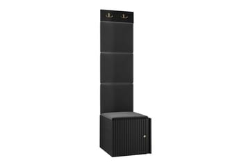 Dunvegan Highboard Black - Säilytys - Kaappi - Säilytyskaappi