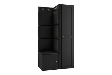 Dunvegan Highboard Black - Säilytys - Kaappi - Säilytyskaappi