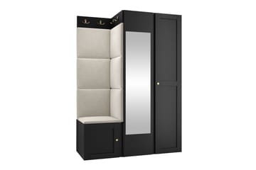 Dunvegan Highboard Black - Säilytys - Kaappi - Säilytyskaappi