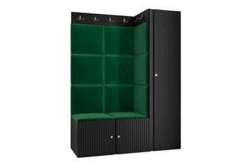 Dunvegan Highboard Black - Säilytys - Kaappi - Säilytyskaappi